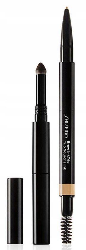 Shiseido Brow InkTrio 01 kredka, puder i pędzel 3w1 Shiseido Brow InkTrio 01 kredka, puder i pędzel 3w1