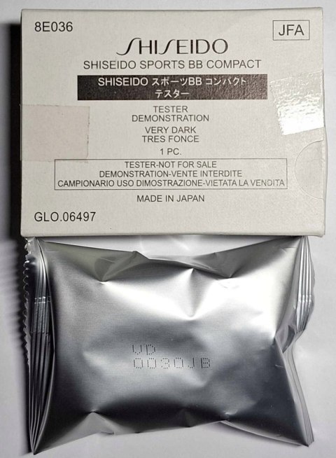 Shiseido Sports BB Compact Very Dark SPF50+ BB puder w kompakcie 12g Shiseido Sports BB Compact Very Dark SPF50+ BB puder w kompakcie 12g
