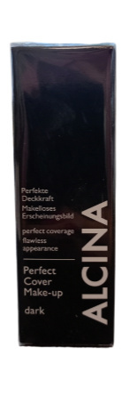 Alcina Perfect Cover Make-up Dark kryjący podkład do twarzy 30ml oryginał Alcina Perfect Cover Make-up Dark kryjący podkład do twarzy 30ml oryginał