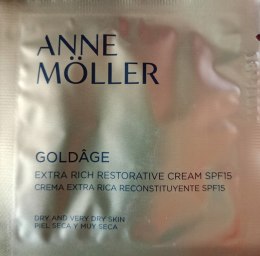 Anne Moller ADN Goldage Extra Rich Restorative SPF15 krem dzień sucha 2ml