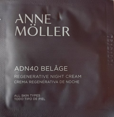 Anne Moller ADN40 Belage Regenerative Night Cream krem na noc 45+ 2ml Anne Moller ADN40 Belage Regenerative Night Cream krem na noc 45+ 2ml