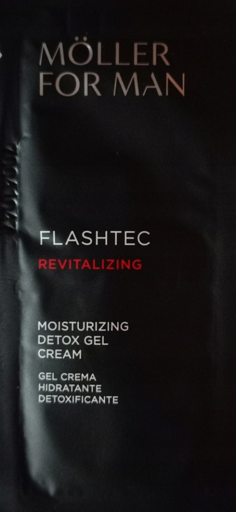 Anne Moller For Man Flashtec Revitalizing Detox Gel Cream do twarzy 2ml Anne Moller For Man Flashtec Revitalizing Detox Gel Cream do twarzy 2ml