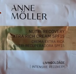 Anne Moller LivinGoldage Nutri-Recovery Extra Rich Cream SPF15 krem 2ml