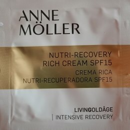 Anne Moller LivinGoldage Nutri-Recovery Rich Cream SPF15 krem na dzień 2ml