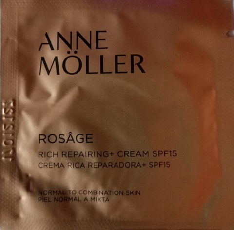 Anne Moller Rosage Rich Repairing Cream SPF15 krem na dzień 2ml Anne Moller Rosage Rich Repairing Cream SPF15 krem na dzień 2ml