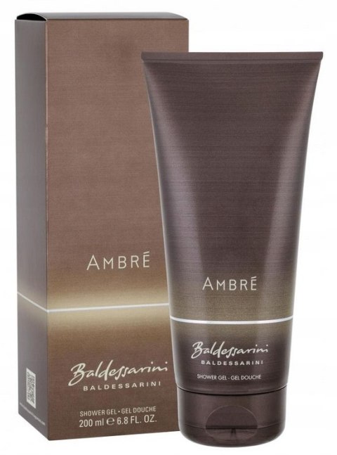 Baldessarini Ambre Shower Gel żel pod prysznic dla mężczyzn M 200ml folia Baldessarini Ambre Shower Gel żel pod prysznic dla mężczyzn M 200ml folia