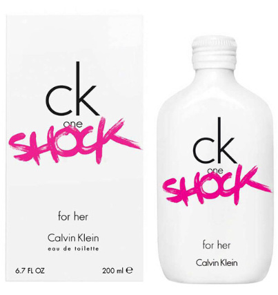 Calvin Klein CK One Shock Her EDT W 200ml folia Calvin Klein CK One Shock Her EDT W 200ml folia