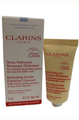 Clarins Hydrating Gentle Foaming Cleanser pianka oczyszczająca 5ml