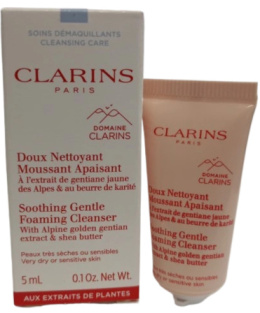 Clarins Soothing Gentle Foaming Cleanser pianka do demakijażu 5ml
