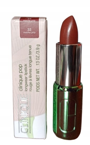 Clinique Pop Longwear Lipstick Satin 33 szminka 3,9g oryginał Clinique Pop Longwear Lipstick Satin 33 szminka 3,9g oryginał