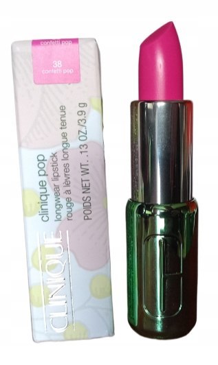 Clinique Pop Longwear Lipstick Satin 38 szminka 3,9g oryginał Clinique Pop Longwear Lipstick Satin 38 szminka 3,9g oryginał