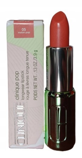 Clinique Pop Longwear Lipstick Shine 05 błyszcząca szminka 3,9g oryginał Clinique Pop Longwear Lipstick Shine 05 błyszcząca szminka 3,9g oryginał