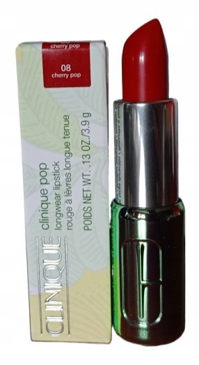 Clinique Pop Longwear Lipstick Shine 08 błyszcząca szminka 3,9g oryginał Clinique Pop Longwear Lipstick Shine 08 błyszcząca szminka 3,9g oryginał