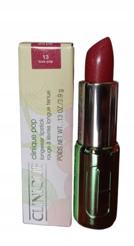 Clinique Pop Longwear Lipstick Shine 13 błyszcząca szminka 3,9g oryginał Clinique Pop Longwear Lipstick Shine 13 błyszcząca szminka 3,9g oryginał