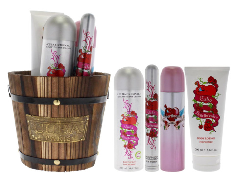 Cuba Heartbreaker EDP 4- częściowy zestaw W Cuba Heartbreaker EDP 4- częściowy zestaw W