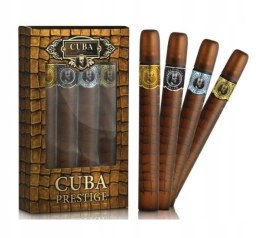 Cuba Prestige Platinum & Legacy & Black & Classic EDT 4x35ml zestaw męski