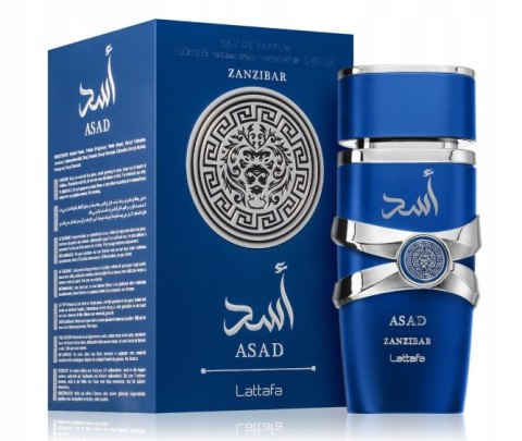 Lattafa Asad Zanzibar EDP M 100ml folia Lattafa Asad Zanzibar EDP M 100ml folia