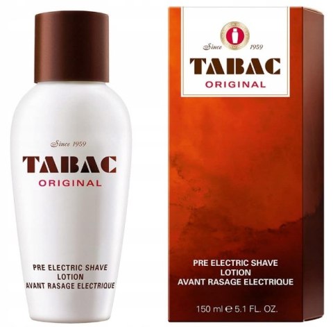 Tabac Original Pre Electric Shave przed goleniem maszynką 150ml oryginał Tabac Original Pre Electric Shave przed goleniem maszynką 150ml oryginał