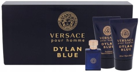 Versace Dylan Blue Pour Homme EDT 5ml + S/G + A/S zestaw M Versace Dylan Blue Pour Homme EDT 5ml + S/G + A/S zestaw M