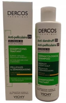 Vichy Dercos szampon przeciwłupieżowy do włosów suchych 200ml