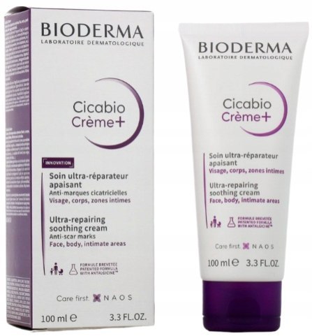 Bioderma Cicabio Creme+ Ultra-Repairing Soothing krem 100ml oryginał