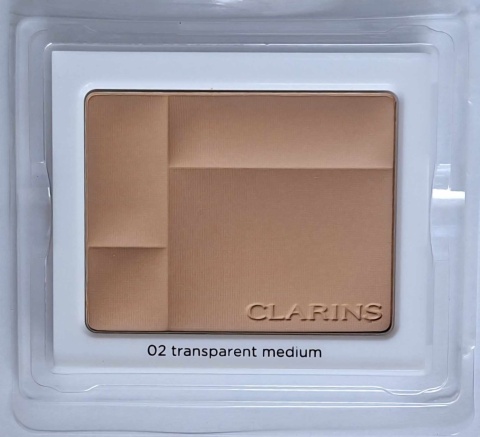 Clarins Ever Matte Shine Control Mineral Powder Compact 02 puder 10g Clarins Ever Matte Shine Control Mineral Powder Compact 02 puder 10g