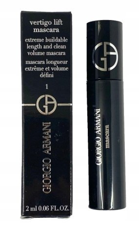 Giorgio Armani Vertigo Lift Mascara 1 Black tusz mini 2ml Giorgio Armani Vertigo Lift Mascara 1 Black tusz mini 2ml