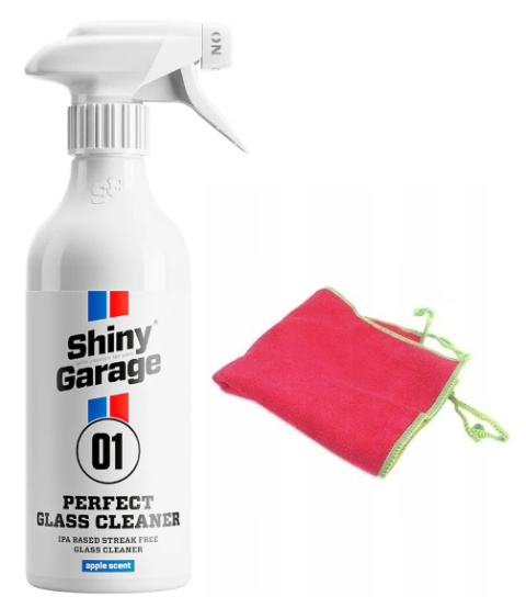 Shiny Garage Perfect Glass Cleaner płyn do mycia szyb 500ml apple Shiny Garage Perfect Glass Cleaner płyn do mycia szyb 500ml apple