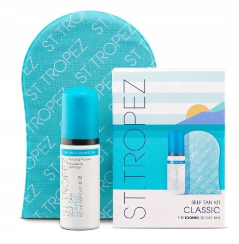 St.Tropez Self Tan Kit Classic zestaw do opalania pianka+ rękawica oryginał St.Tropez Self Tan Kit Classic zestaw do opalania pianka+ rękawica oryginał