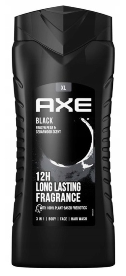 AXE Black 3w1 żel pod prysznic M 400ml