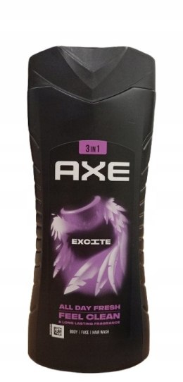 Axe Excite 3w1 żel pod prysznic 400ml