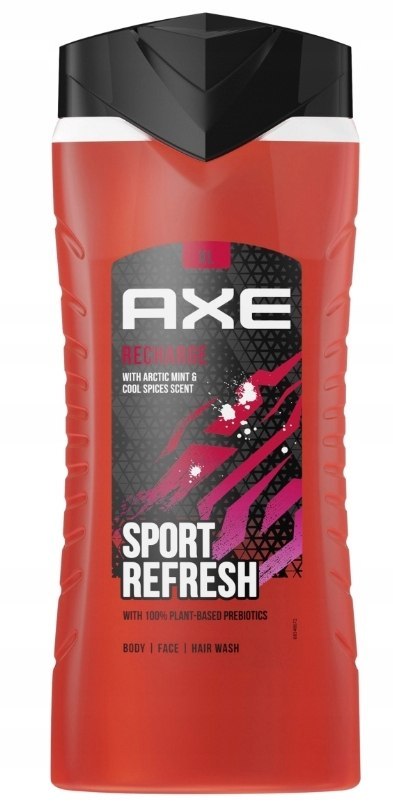 Axe Recharge XL żel pod prysznic M 400ml