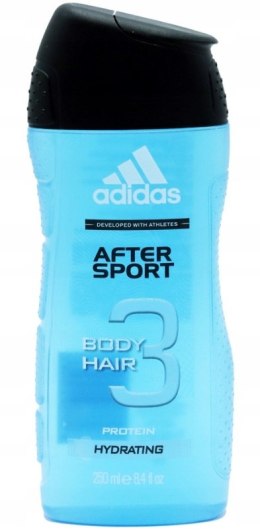 Adidas After Sport Hydrating żel pod prysznic 3w1 M 250ml