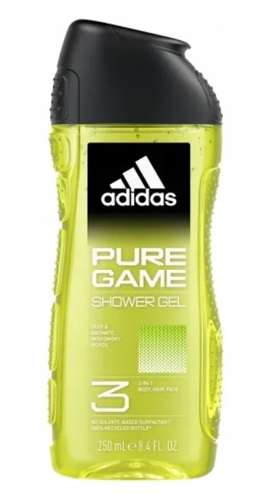 Adidas Pure Game żel pod prysznic 3w1 M 250ml