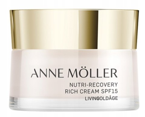 Anne Moller LivinGoldage Nutri-Recovery Rich Cream SPF15 krem na dzień 50ml Anne Moller LivinGoldage Nutri-Recovery Rich Cream SPF15 krem na dzień 50ml