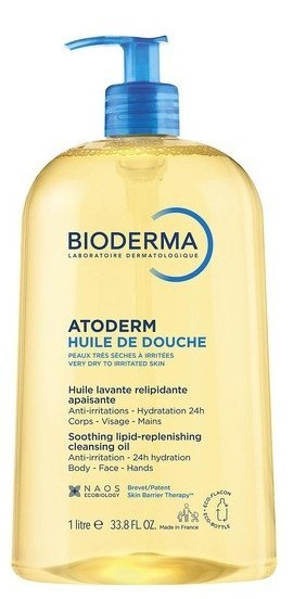 Bioderma Atoderm Huile de Douche olejek do mycia 1000ml