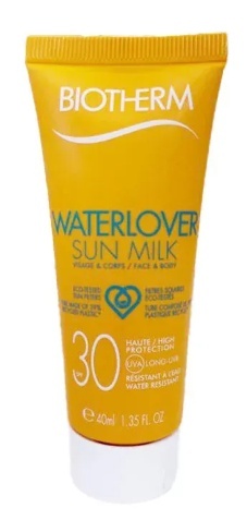 Biotherm Waterlover Sun SPF30 mleczko 40ml Biotherm Waterlover Sun SPF30 mleczko 40ml