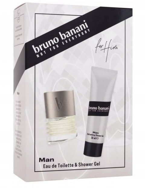 Bruno Banani Man EDT 30ml + żel pod prysznic 50ml zestaw męski