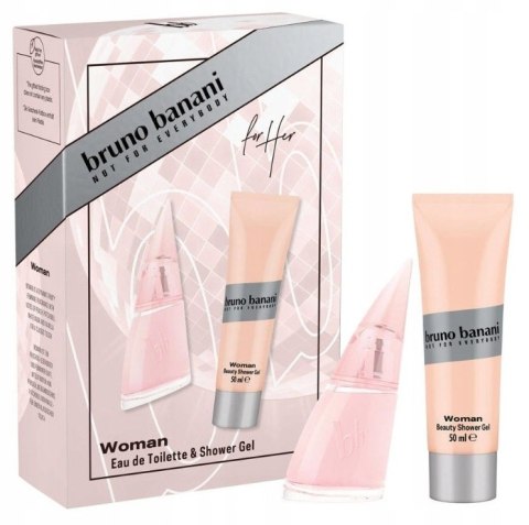 Bruno Banani Woman EDT 30ml + shower gel 50ml zestaw W
