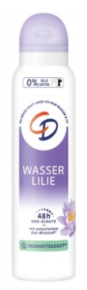 CD Wasser Lilie deo dezodorant spray W 150ml