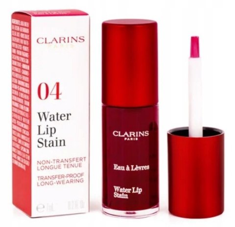 Clarins Water Lip Stain 04 koloryzująca woda do ust 7ml oryginał