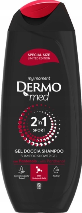 Dermomed 2 in 1 Sport Shower Gel żel pod prysznic 250ml