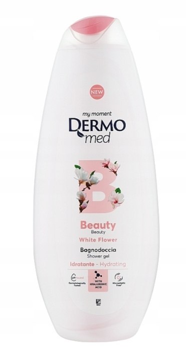 Dermomed Beauty White Flower Shower Gel żel pod prysznic 650ml Dermomed Beauty White Flower Shower Gel żel pod prysznic 650ml