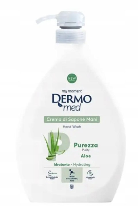 Dermomed Hand Wash Aloe mydło w płynie z pompką 1L