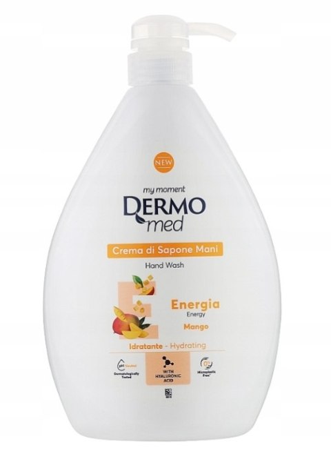 Dermomed Hand Wash Mango mydło w płynie z pompką 1L Dermomed Hand Wash Mango mydło w płynie z pompką 1L