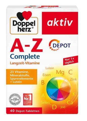 Doppelherz A-Z Complete kapsułki dla wsparcia organizmu 40szt