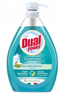 Dual Power Bicarbonate koncentrat żel do mycia naczyń z pompką 1L