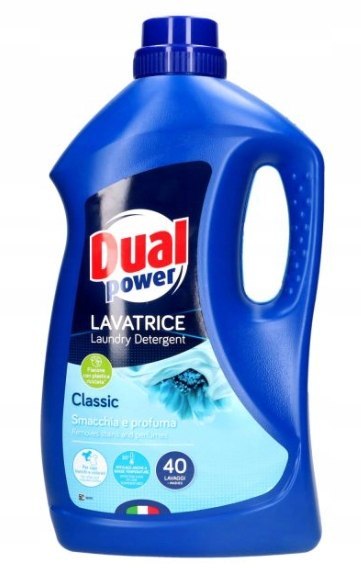 Dual Power Laundry Detergent Classic płyn do prania tkanin uniwersalny 2L