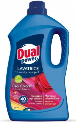 Dual Power Laundry Detergent płyn do prania tkanin kolorowych 2L