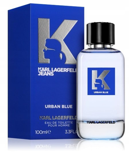 Karl Lagerfeld Jeans Urban Blue EDT M 100ml folia Karl Lagerfeld Jeans Urban Blue EDT M 100ml folia